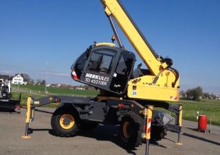 TD 52180 Herkules Rotating Telehandler Specs & Dimensions