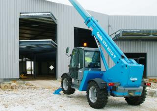 Genie Telelift 3507 Telehandler Specs & Dimensions (1998 - 2005)