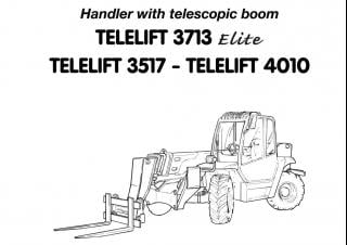 Telelift 3713 Elite Terexlift Telehandler Specs & Dimensions