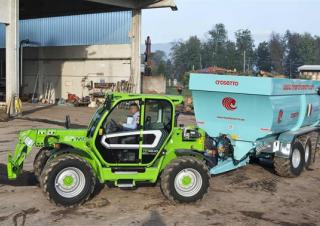 Merlo TF 38.10 TT CS-140 Telehandler Specs & Dimensions (2016 - 2020)