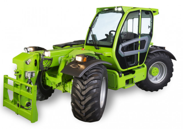 Merlo TF 50.8 T-CS-170-CVTRONIC Telehandler Specs & Dimensions (2017 - 2021)