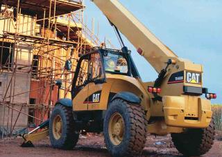 TH 460 B Caterpillar Telehandler Specs & Dimensions