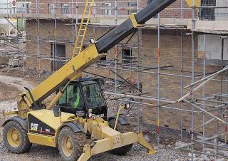 TH 83 Caterpillar Telehandler Specs & Dimensions