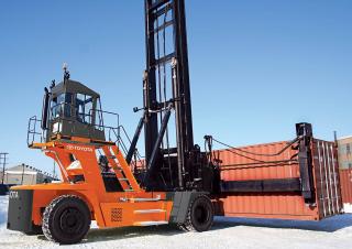 THD1500-E4 Toyota Reach Stacker Specs & Dimensions
