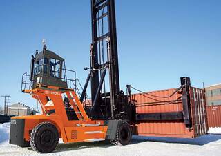 THD1980-E6 Toyota Reach Stacker Specs & Dimensions