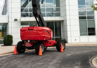 Manitou TJ 85 Wheeled Telescopic Boom Lifts (2020 - 2026) Specifications & Dimensions