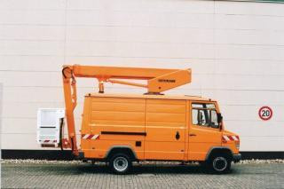 Ruthmann TK 145 (Ka.) Truck Mounted Telescopic Boom Lifts (2000 - 2014) Specifications & Dimensions