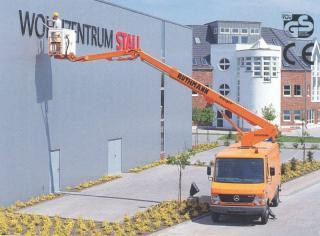 Ruthmann TK 170 (Ka.) Truck Mounted Telescopic Boom Lifts (1999 - 2014) Specifications & Dimensions