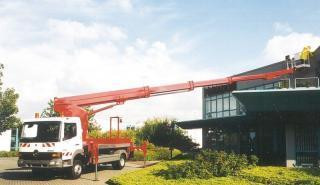 Ruthmann TK 250 Truck Mounted Telescopic Boom Lifts (1998 - 2005) Specifications & Dimensions