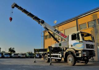Socage TK 30 crane - load chart, specs & dimensions (2013 - 2026)