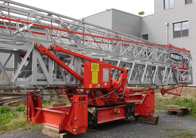 Pekazett TK 3010/2 crane - load chart, specs & dimensions (1985 - 1987)