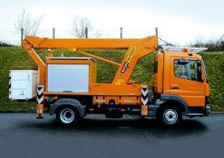 TKA 16 Bison-Palfinger Truck Mounted Telescopic Boom Lifts