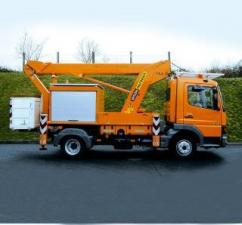 TKA 16/180 Bison-Palfinger Truck Mounted Telescopic Boom Lifts