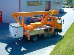TKA 19/185 KS Bison-Palfinger Truck Mounted Telescopic Boom Lifts