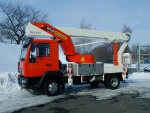 TKA 23,5/185/KS Bison-Palfinger Truck Mounted Telescopic Boom Lifts