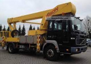 TKA 26/185 BISON stematec Truck Mounted Telescopic Boom Lifts
