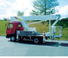 TKA 28 KS Bison-Palfinger Truck Mounted Telescopic Boom Lifts