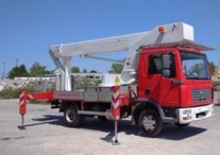 TKA 30 KS Bison-Palfinger Truck Mounted Telescopic Boom Lifts