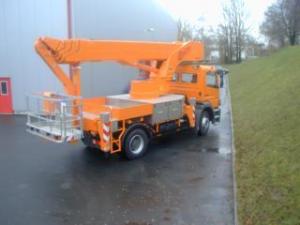 TKA 35/185 KS Bison-Palfinger Truck Mounted Telescopic Boom Lifts