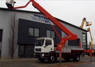 TKA 43 KS Bison-Palfinger Truck Mounted Telescopic Boom Lifts