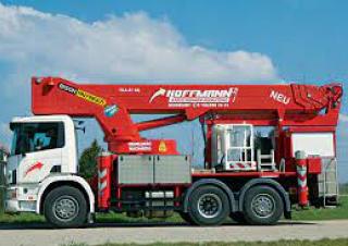 TKA 47 KS BISON stematec Truck Mounted Telescopic Boom Lifts