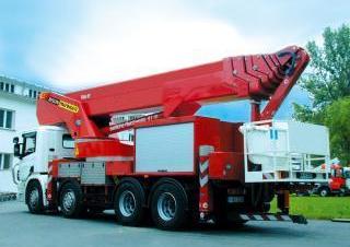 TKA 57 KS Bison-Palfinger Truck Mounted Telescopic Boom Lifts