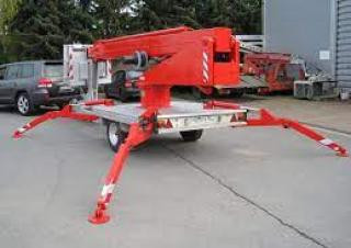 TEUPEN TL 18 Trailer Mounted Telescopic Boom Lifts (1995 - 1996) Specifications & Dimensions