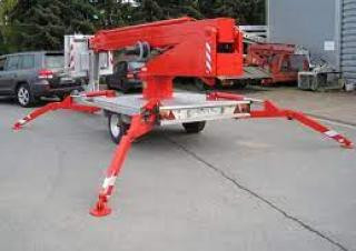 TEUPEN TL 18 H Trailer Mounted Telescopic Boom Lifts (1995 - 1996) Specifications & Dimensions