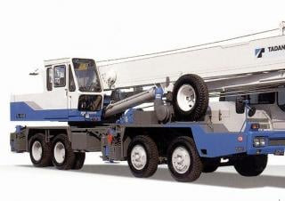 Tadano TL-300E-3 crane - load chart, specs & dimensions (1990 - 2020)