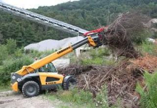 Liebherr TL 445-10 Telehandler Specs & Dimensions (2006 - 2011)