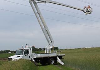 TL100 Terex Truck Mounted Telescopic Boom Lifts