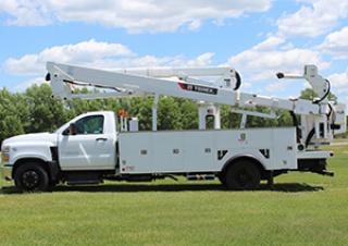 TL55M Terex Truck Mounted Telescopic Boom Lifts
