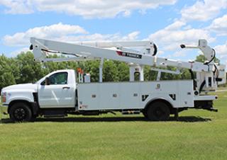 TL55P Terex Truck Mounted Telescopic Boom Lifts