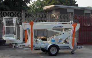 TLC 135 R Colombo Giuseppe Trailer Mounted Telescopic Boom Lifts