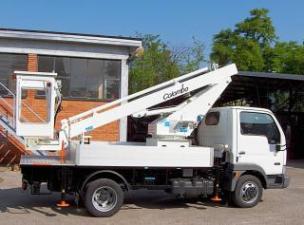 TLC 15/2 Colombo Giuseppe Truck Mounted Telescopic Boom Lifts