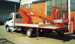 TLC 18/2 Colombo Giuseppe Truck Mounted Telescopic Boom Lifts