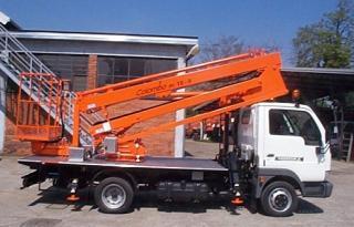 TLM 18 Colombo Giuseppe Truck Mounted Telescopic Boom Lifts