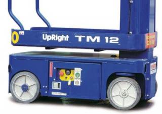 TM 12 UpRight Single Vertical Mast Boom Lifts