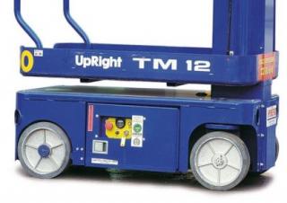 TM 12 UpRight Single Vertical Mast Boom Lifts