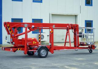 TM 16 TJ EuropeLift Trailer Mounted Telescopic Boom Lifts
