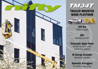 Niftylift TM 34 T Specifications & Technical Data (2010-2013)