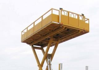 TMHCL Lift-A-Loft Wheeled scissor lifts