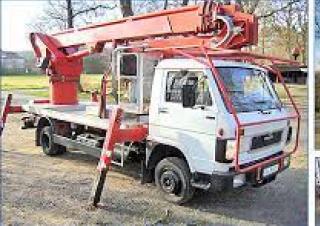 TMJ 326.2 Alu Pagliero Truck Mounted Telescopic Boom Lifts