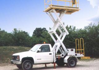 TMP-15 Lift-A-Loft Wheeled scissor lifts
