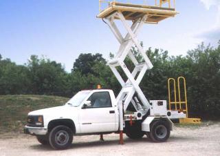TMP-25 Lift-A-Loft Wheeled scissor lifts