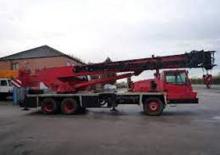 Grove TMS 635 BE crane - load chart, specs & dimensions (1997 - 2013)