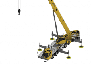 Grove TMS800-2 crane - load chart, specs & dimensions (2023 - 2026)