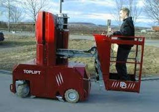 PB Toplift 84 Single Vertical Mast Boom Lifts (2002 - 2006) Specifications & Dimensions