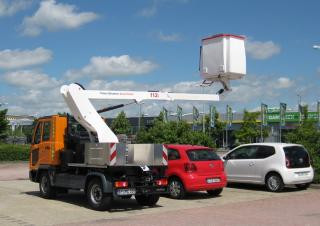 France Elévateur Topy 11.2 Truck Mounted Telescopic Boom Lifts (2011 - 2017) Specifications & Dimensions