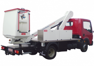 France Elévateur TOPY 11/2 Truck Mounted Telescopic Boom Lifts (2018 - 2021) Specifications & Dimensions